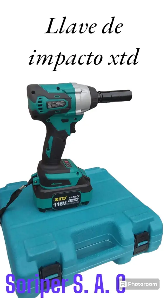 LLAVE DE IMPACTO DE LA MARCA XTD