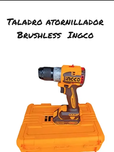 Taladro atornillador Brushless Ingco